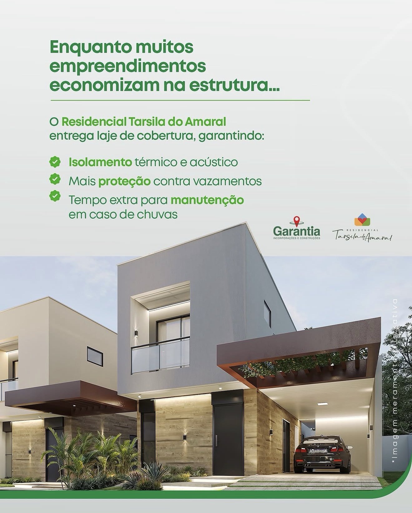 Conteúdo criado para Garantia Construções — mercado imobiliário